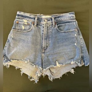 Abercrombie denim jean shorts. Curve Love size 2